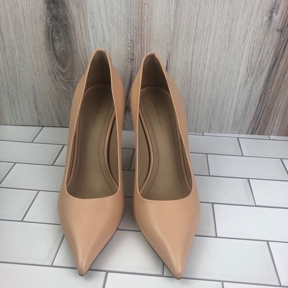 Celine Paris tan leather heels size 36 - Picture 5 of 9